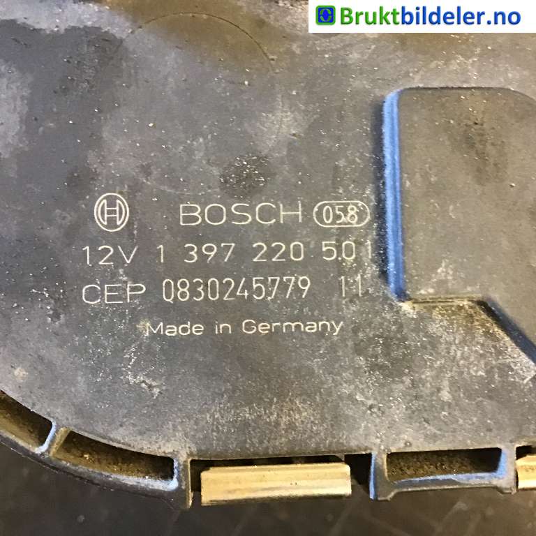 Viskermotor frontrute til VW Golf VI 2008-2012 (VOLKSWAGEN|1K1 955 119 E|1 397 220 501|)