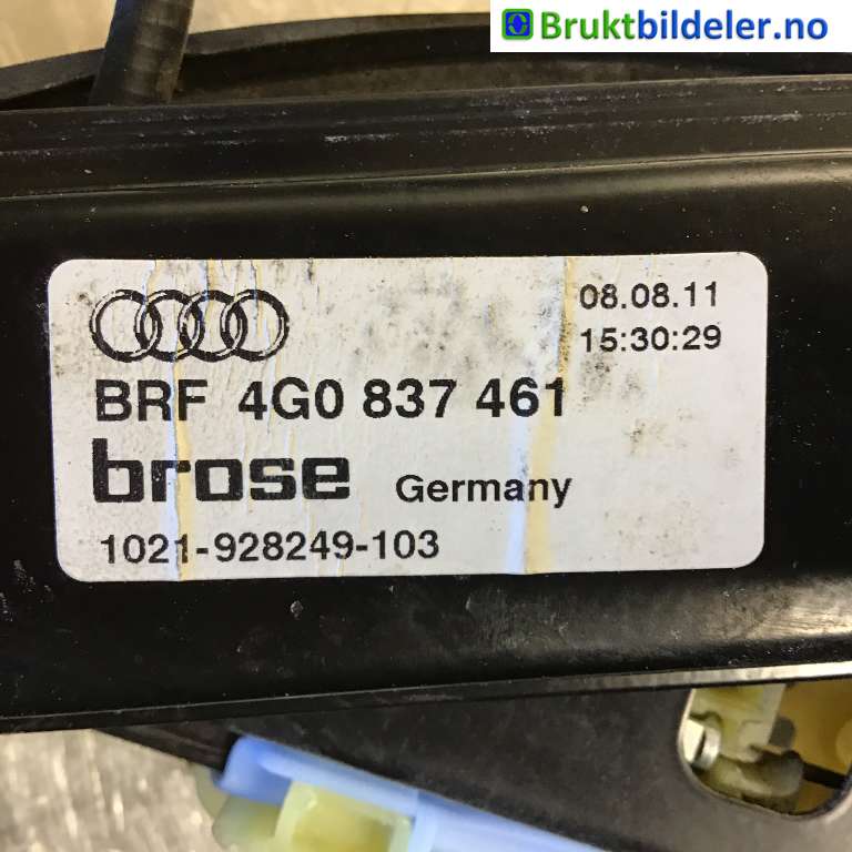 Ruteheis til Audi A6 2011-2014 (Type IV, Fase 1) (C7) (C7) (AUDI|4G0 837 461|)