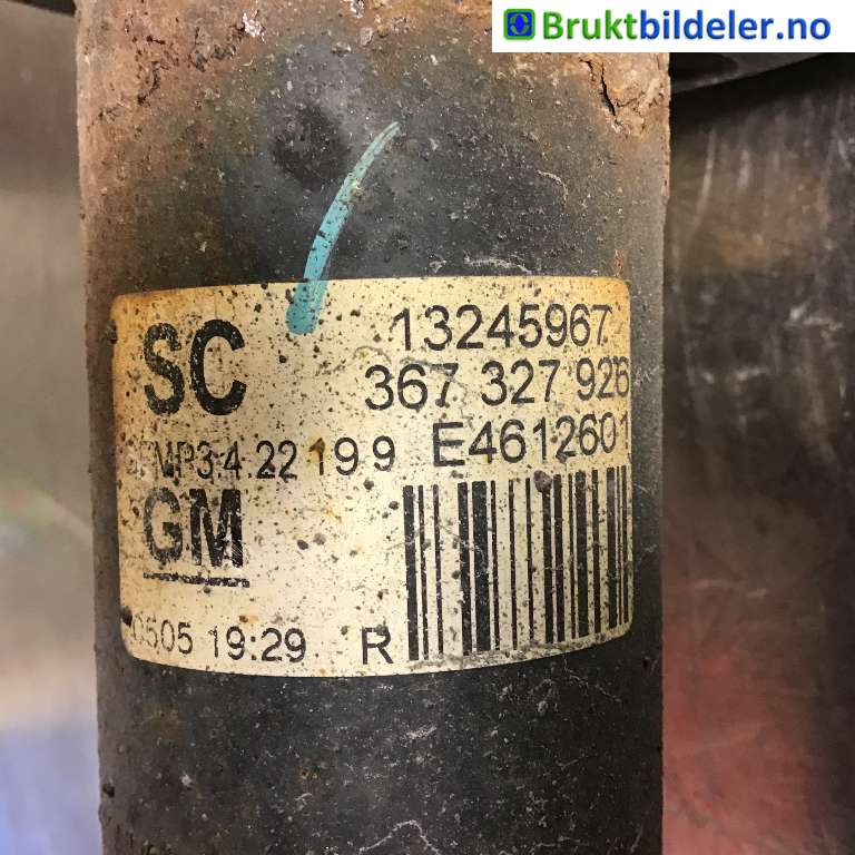 Fjærbein høyre foran til Opel Insignia A 2009-2014  (OPEL|13245967|)