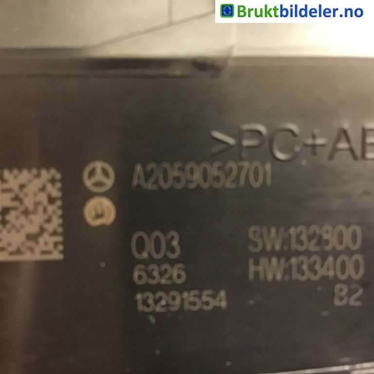 Bryter diverse til Mercedes C-Klasse 2014-2018 (Fase 1) (W205) (W205) (MERCEDES|A 205 905 27 01|)