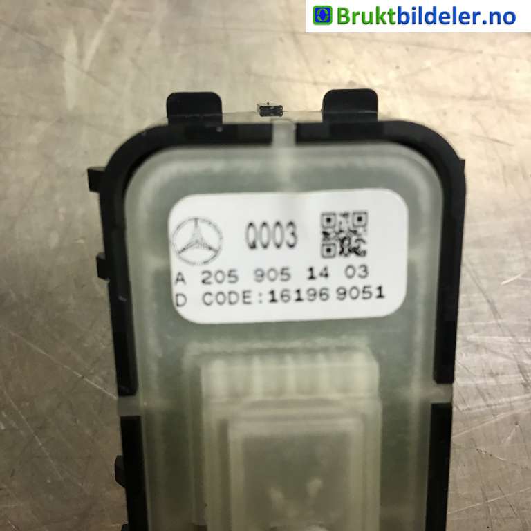 Bryter diverse til Mercedes C-Klasse 2014-2018 (Fase 1) (W205) (W205) (MERCEDES|A 205 905 14 03|)