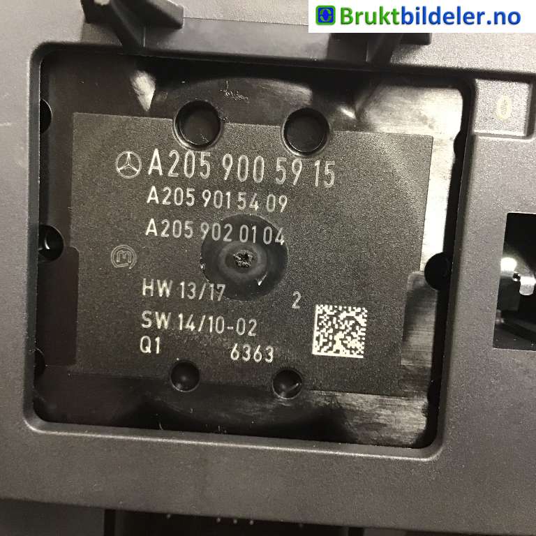 Bryter diverse til Mercedes C-Klasse 2014-2018 (Fase 1) (W205) (W205) (MERCEDES|A 205 900 59 15|A 205 905 64 07|A 205 905 93 06)