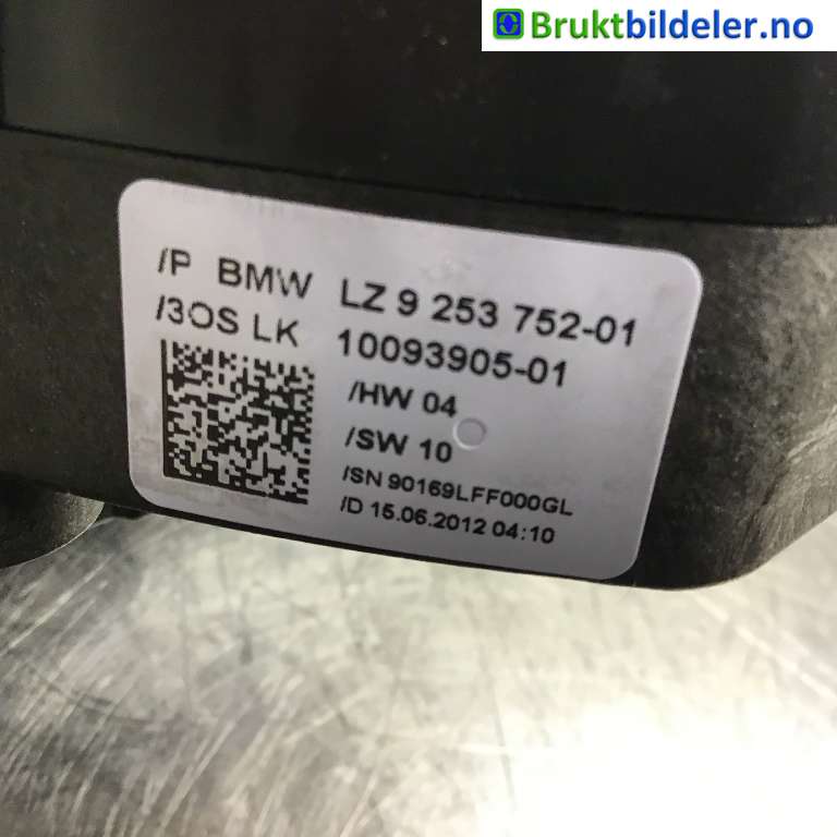 Bryter combi til BMW 3-Serie 2012-2018 (F30/F31/F34) (F30/F31/F34) (BMW|LZ 9 253 752-01|10093905-01|)