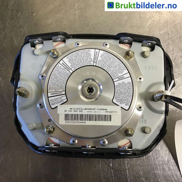Airbag rattpute til VW Transporter / Caravelle 1990-2003 (T4) (T4) (VOLKSWAGEN||001JQ0AP32CC)