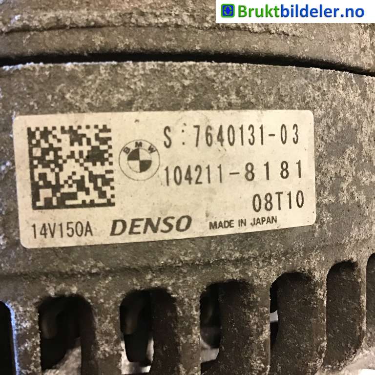 Dynamo til Mini One/Cooper 2014-->> (F54-57) (F54-57) (MINI|12 31 7 640 132|104211-8181|)