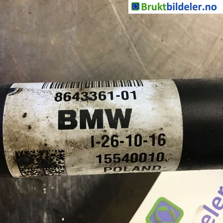 Drivaksel venstre foran til Mini One/Cooper 2014-->> (F54-57) (F54-57) (MINI||1012334|864  33 61-01)