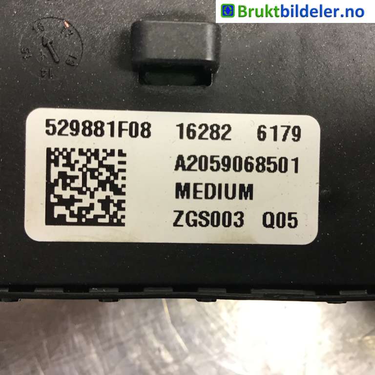 Sikringsboks til Mercedes C-Klasse 2014-2018 (Fase 1) (W205) (W205) (MERCEDES|A 205 906 85 01|529881F08|)