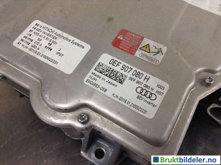 Inverter hybrid til Audi e-tron 2018-->>  (AUDI|0EF 907 080 H|)