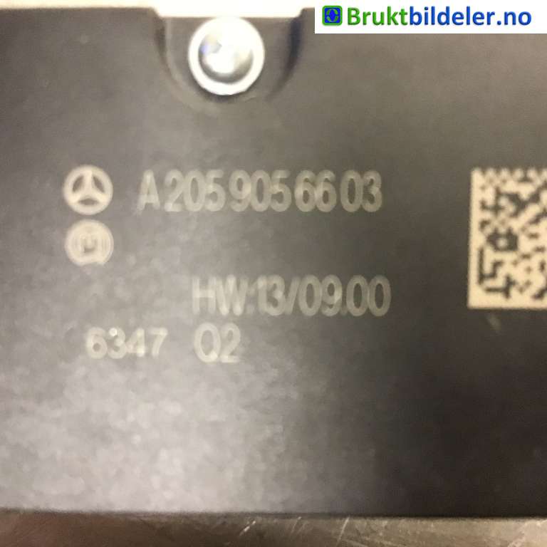 Bryter elektrisk håndbrekk/parkbrems til Mercedes C-Klasse 2014-2018 (Fase 1) (W205) (W205) (MERCEDES|A 205 905 66 03|)