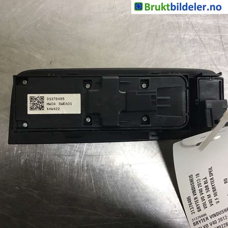 Bryter ruteheis til Volvo V40 2012-2019 (VOLVO|31376495|)