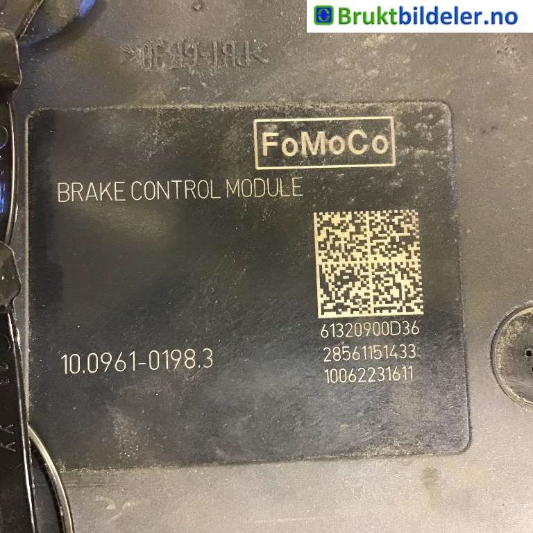 ABS sentral til Ford Fiesta 2013-2017 (Type VI, Fase 2)  (FORD|CV21-2C405-EA|10.0212-0921.4|)