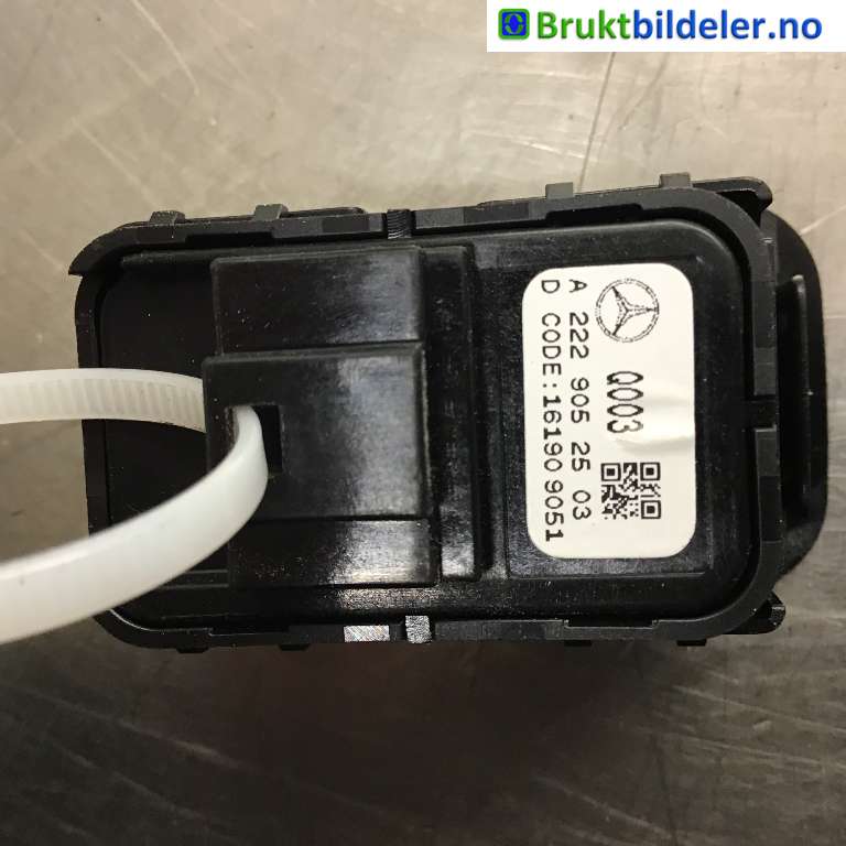 Bryter diverse til Mercedes C-Klasse 2014-2018 (Fase 1) (W205) (W205) (MERCEDES|A 222 905 25 03|)