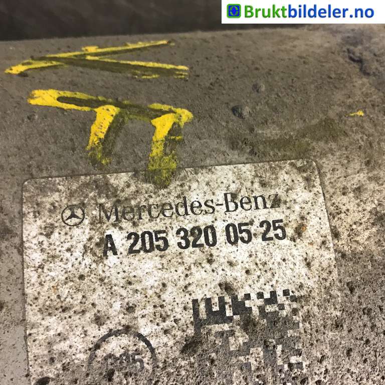 Bremsecaliper høyre foran til Mercedes C-Klasse 2014-2018 (Fase 1) (W205) (W205) (MERCEDES|A 011 421 98 98|20.B695.02|)