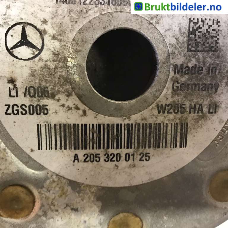 Fjær bak spiralfjær til Mercedes C-Klasse 2014-2018 (Fase 1) (W205) (W205) (MERCEDES|A 205 320 01 25|)