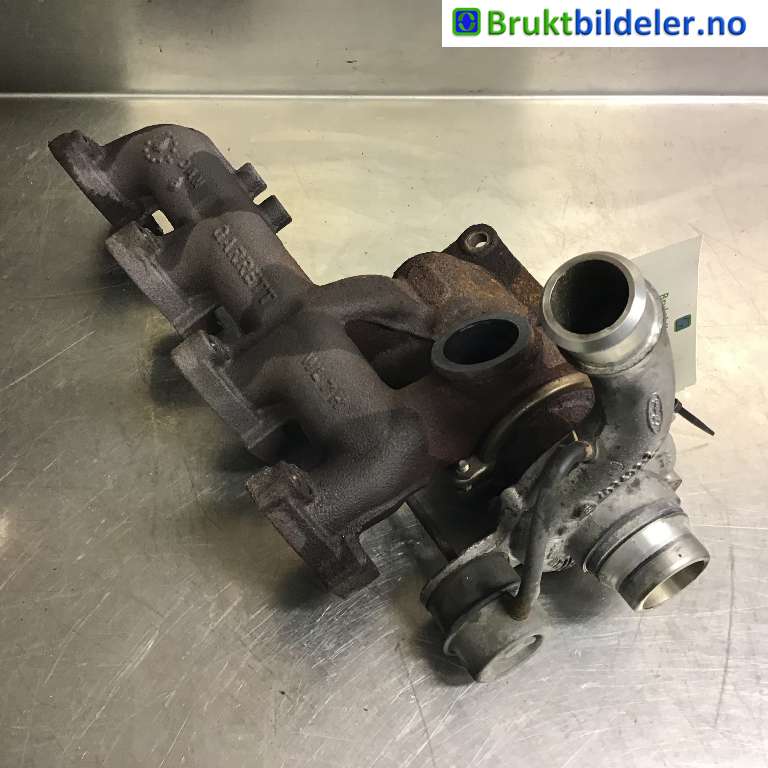 Turbo til Ford Transit Connect, 2009-2013 (Type I, Fase 2)  (FORD|7T1Q-6K682-AD)