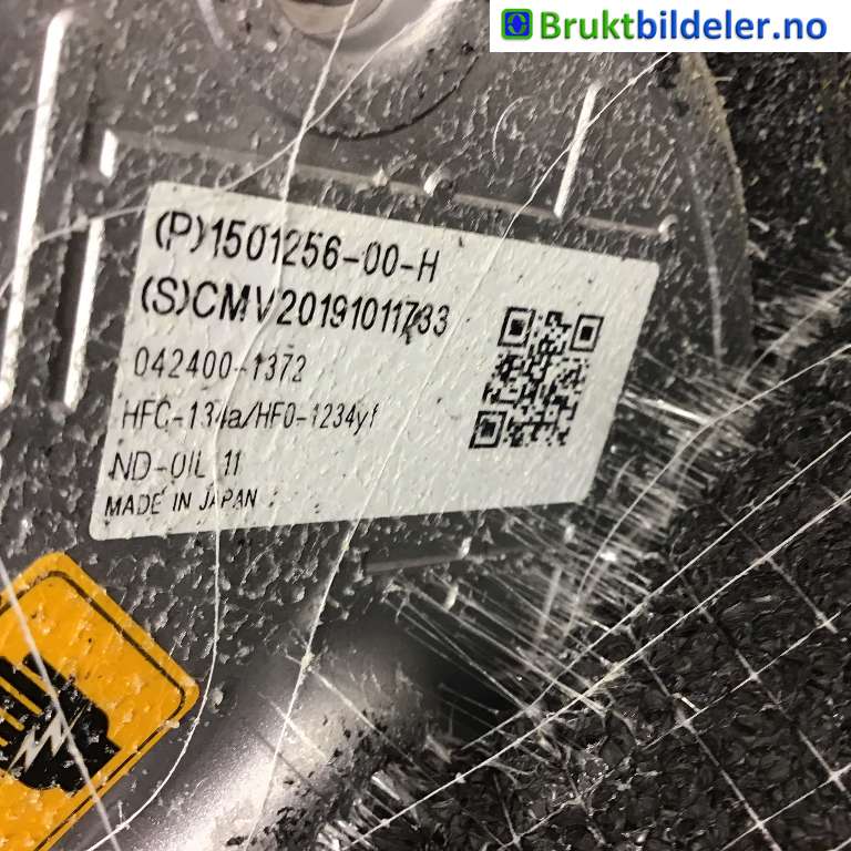 Aircondition kompressor til Tesla Model 3 2018-2023 (Fase 1)  (TESLA|1507971-00-B|)