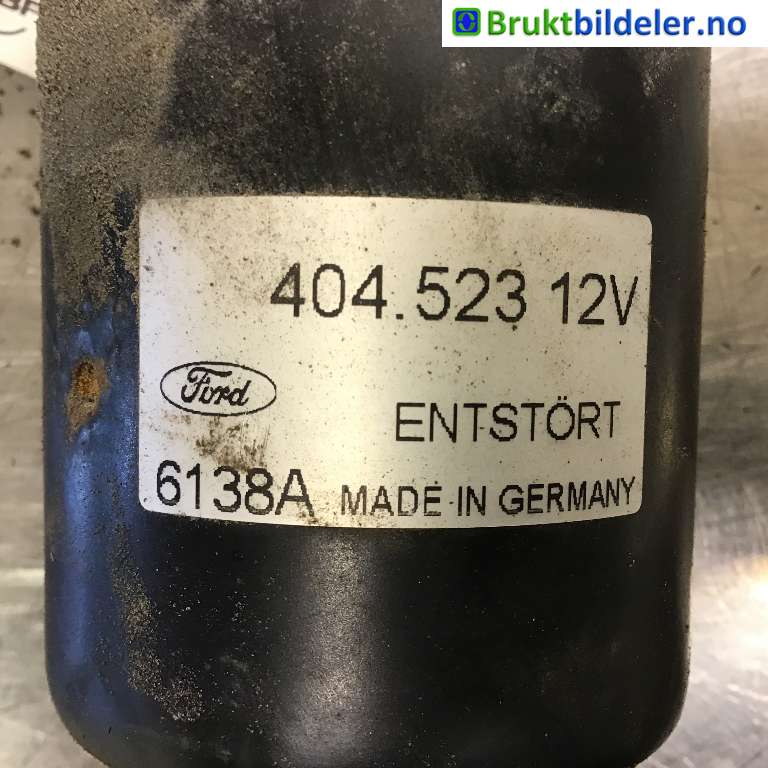 Viskermotor frontrute til Ford Transit 2006-2013  (FORD|XS71-17B571-AA|404 523|)
