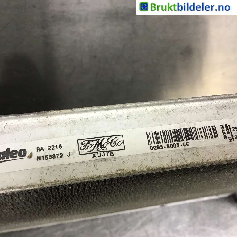 Radiator (manuell gir) til Ford Mondeo 2014-2019 (Type V, Fase 1)  (FORD|DG93-8005-CD|M155872J|DG93-8005-CC)