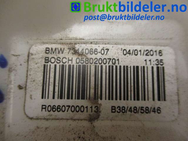 Bensinpumpe elektrisk til BMW 3-Serie 2012-2018 (F30/F31/F34) (F30/F31/F34) (BMW|7344066-07|0 580 200 701|)