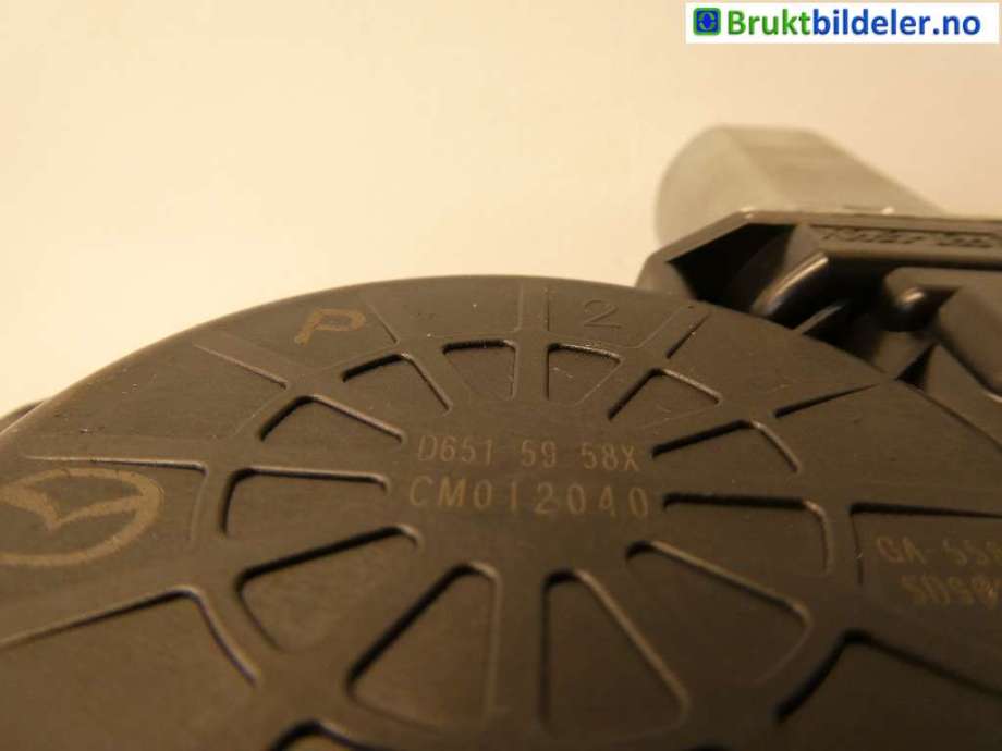 Ruteheis venstre foran til Mazda 2 2011-2014 (Type II, Fase 2)  (MAZDA|D651-59-58X||D651 59 58X)