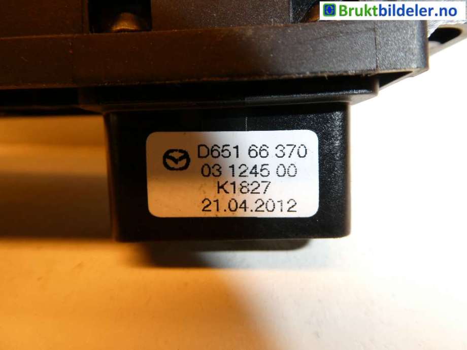 Bryter ruteheis til Mazda 2 2011-2014 (Type II, Fase 2) (MAZDA|D651-55-370||D651 55 370)