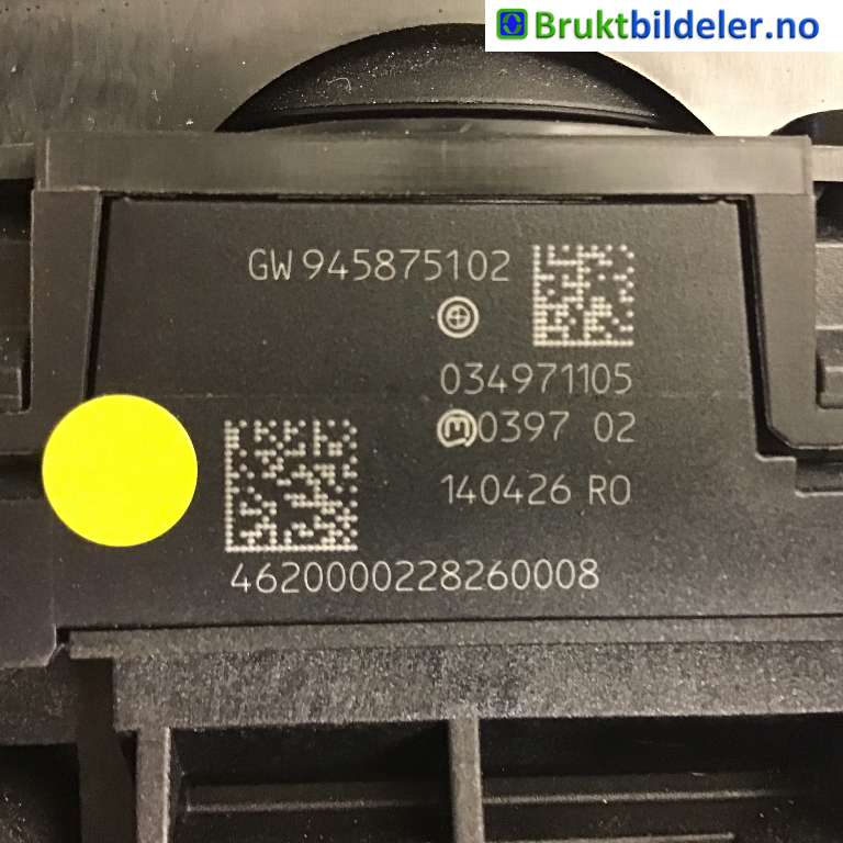 Girstang/girvelger automat til BMW 5-Serie 2017-->> (G30/G31) (G30/G31) (BMW|61 31 9 458 751|GW945875102|)