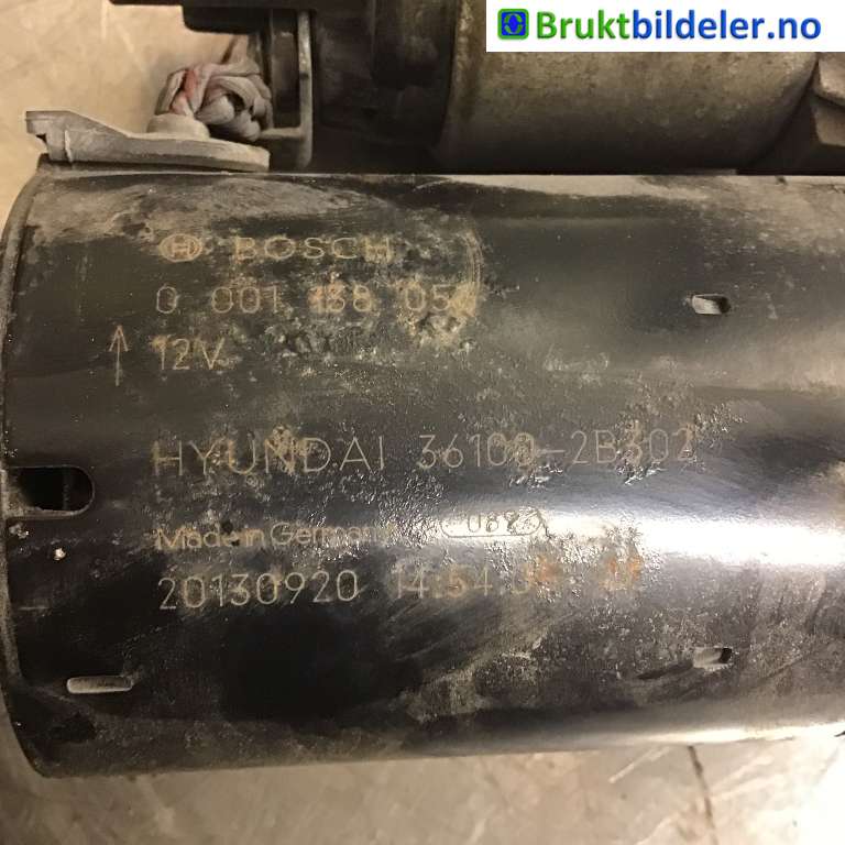Starter til Kia Sportage 2010-2016 (Type III)  (KIA|36100-2B302|0 001 138 056|)