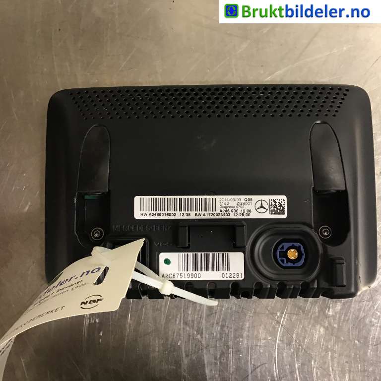 Instrument kjørecomputer til Mercedes B-Klasse 2011-2018 (W246) (W246) (MERCEDES|A 246 900 12 06|A2C87519900|)