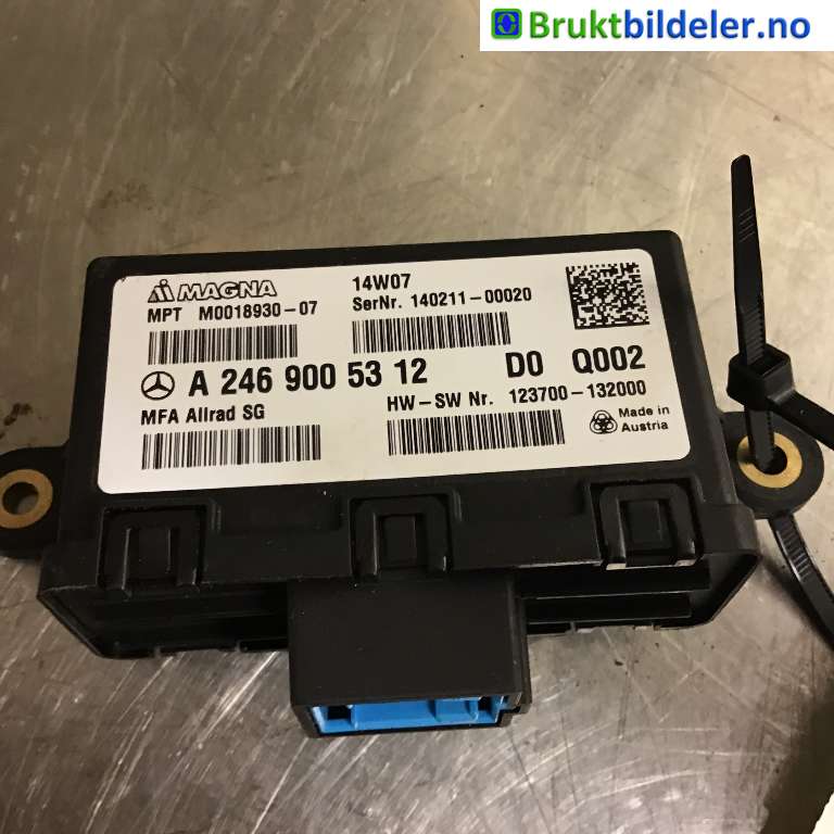 Styreenhet 4WD til Mercedes B-Klasse, 2011-2018 (W246) (W246) (MERCEDES|A 246 900 53 12)