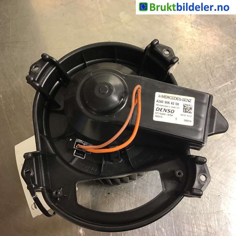 Varmeapparat motor til Mercedes B-Klasse 2011-2018 (W246) (W246) (MERCEDES|A 246 906 42 00|CZ116360-0754|)