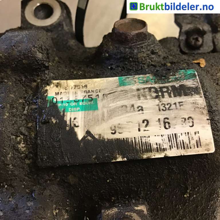 Aircondition kompressor til Citroën C4, Picasso 2006-2013 (Type I)  (CITROEN|6453WN|)