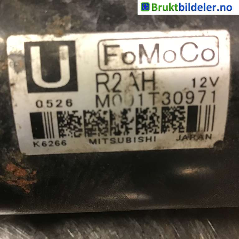 Starter diesel til Mazda 6 2010-2013 (Type II, Fase 2)  (MAZDA|R2AH-18-400|M001T30971|)