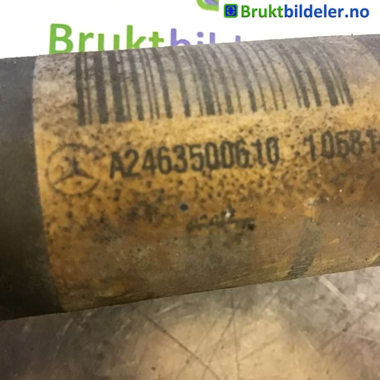 Drivaksel venstre bak til Mercedes B-Klasse 2011-2018 (W246) (W246) (MERCEDES|A 246 350 95 00|1 058 14|A 246 350 06 10)
