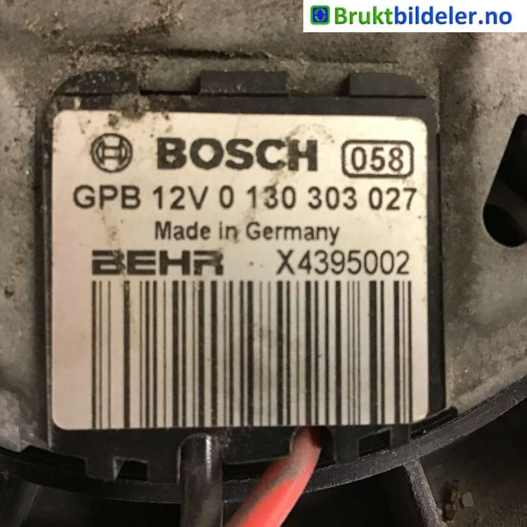 Kjølevifte til Mini One/Cooper 2007-2014 (R55-57) (R55-57) (MINI|17 42 8 509 990|0 130 303 027|)