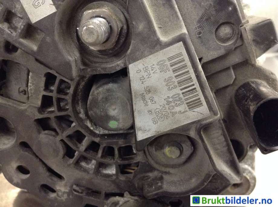 Dynamo til VW Transporter / Caravelle 2003-2009 (Fase 1) (T5) (T5) (06F 903 023 J|0 124 525 067|)