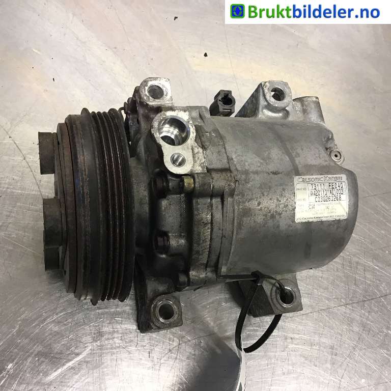 Aircondition kompressor til Subaru Impreza, 2001-2005 (Type II, Fase 1)  (SUBARU|73111-FE040)