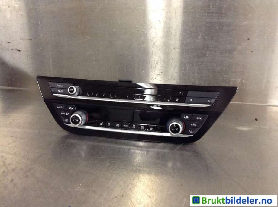 Varmeapparat betjening til BMW 5-Serie, 2017-->> (G30/G31) (G30/G31) (BMW|64 11 7 947 868-01)