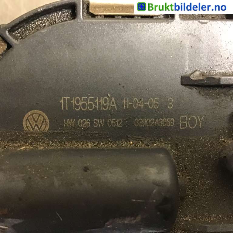 Viskermotor frontrute til VW Caddy 2010-2015 (Type III, Fase 2)  (VOLKSWAGEN|1T1 955 119 A|1 397 220 656|)