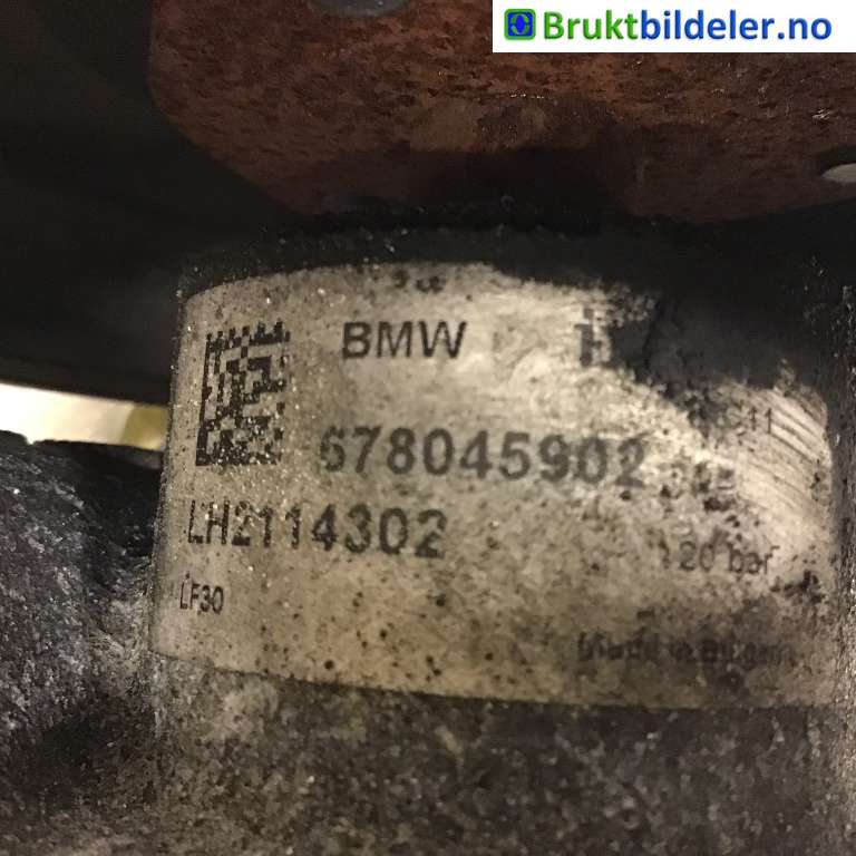 Servo pumpe mekanisk til BMW X1 2009-2015 (E84) (E84) (BMW|6780459-02|LH2114302|32 41 6 780 459)