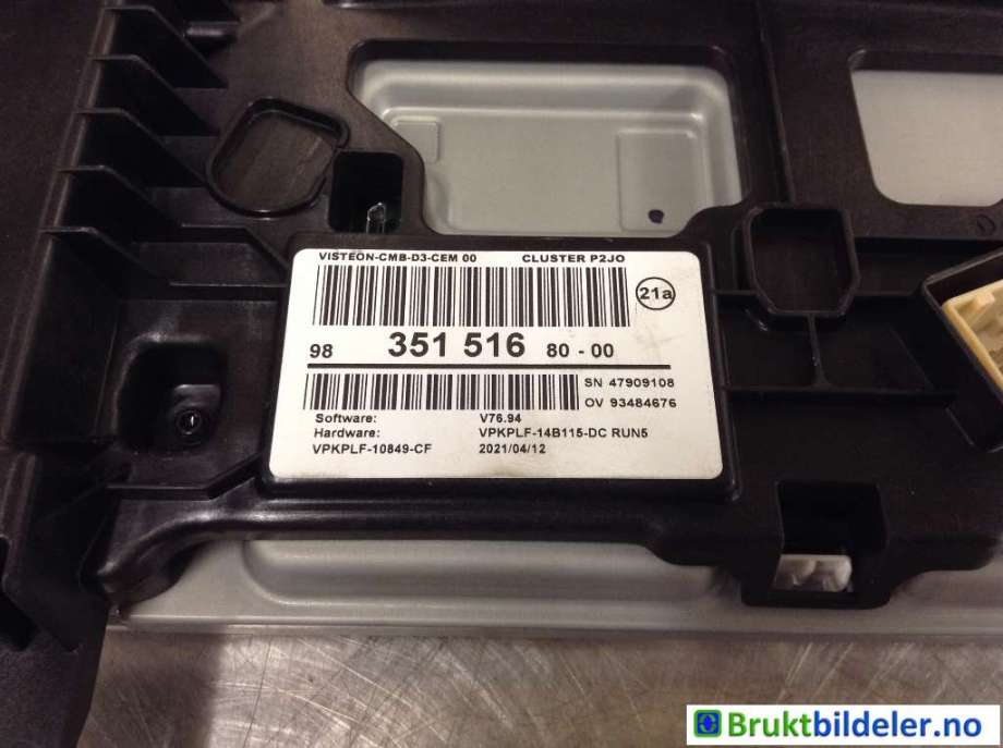 Instrumentpanel til Opel Corsa F 2019-->> (OPEL|9835151680-00|)