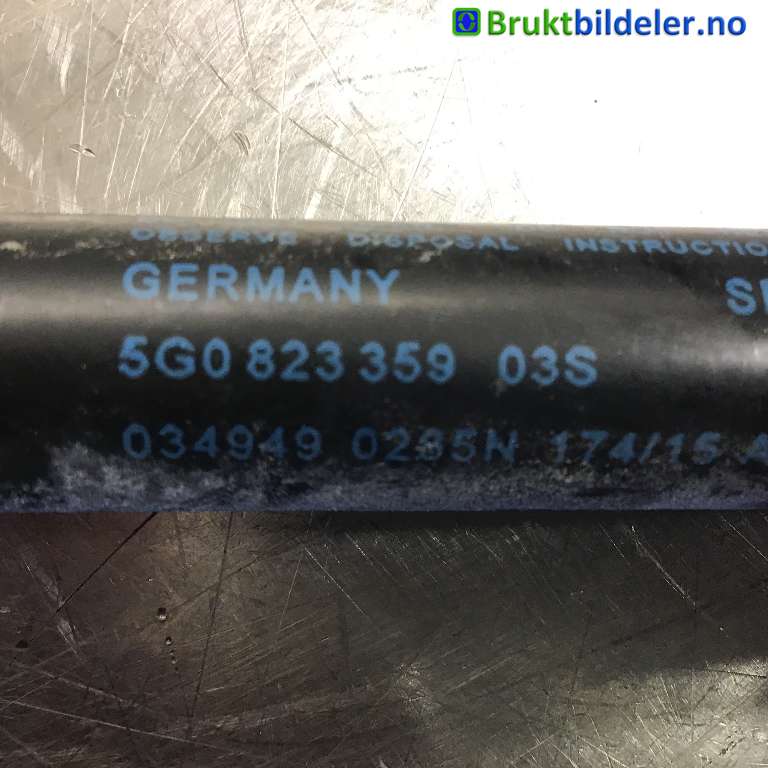 Panserdemper til VW e-Golf 2014-2017 (Fase 1)  (VOLKSWAGEN|5G0 823 359 03S|)