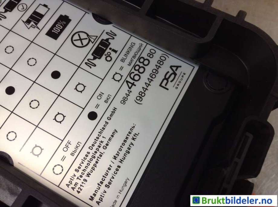 Batterilader (OBC - On Board Charger) til Opel Corsa F 2019-->>  (OPEL|9844468880||9844469480)