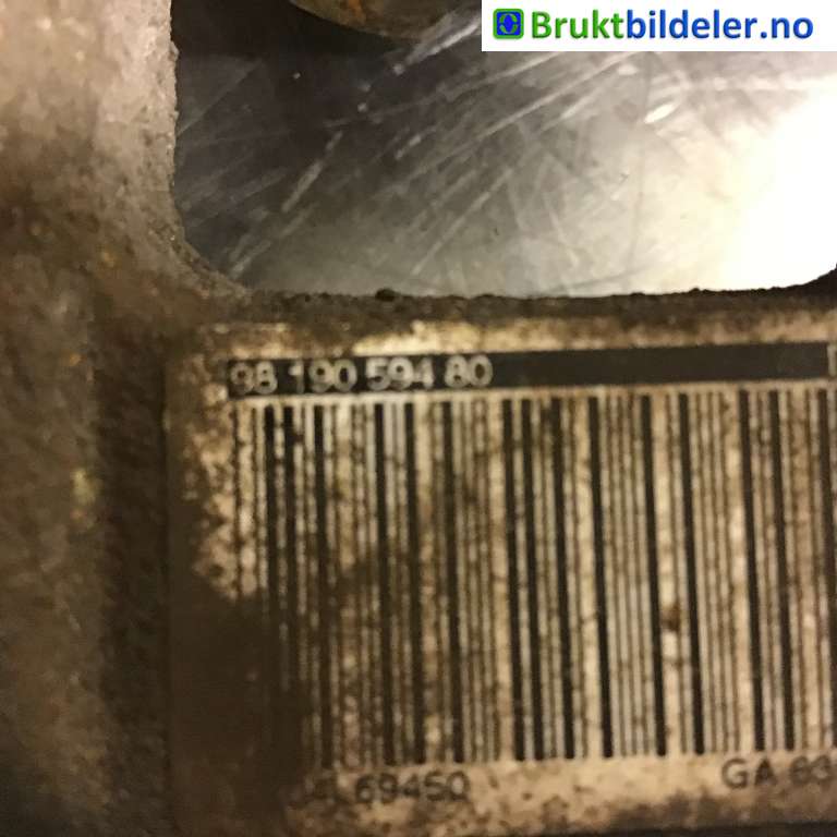 Bremsecaliper høyre bak til Opel Corsa F 2019-->>  (OPEL|98 190 594 80|)
