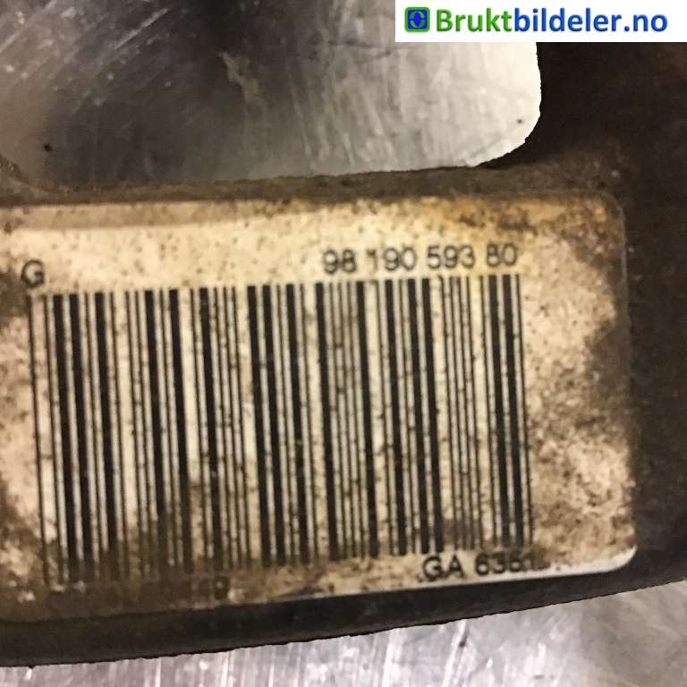 Bremsecaliper venstre bak til Opel Corsa F 2019-->>  (OPEL|98 190 593 80|)