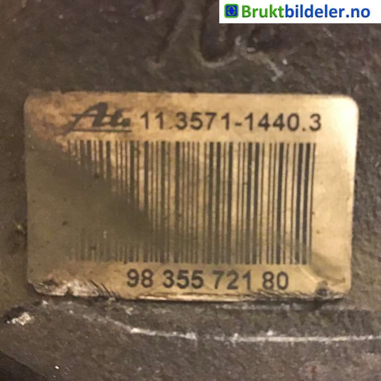 Bremsecaliper høyre foran til Opel Corsa F 2019-->>  (OPEL|98 355 721 80|)