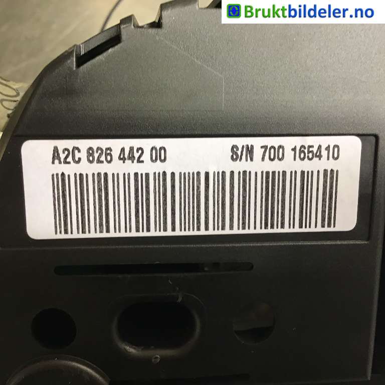 Instrumentpanel til BMW X1 2009-2015 (E84) (E84) (BMW|9283840-02|700 165 410|)