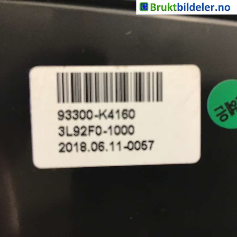 Bryter diverse til Hyundai Kona 2017-2021 (Type I, Fase 1) (HYUNDAI|93300-K4160|3L92F0-1000|)