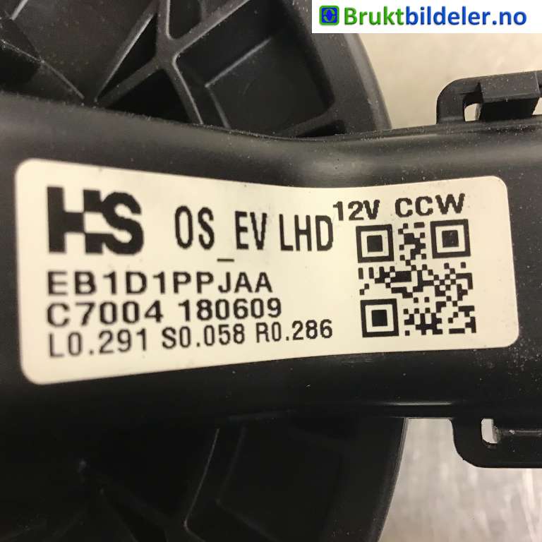 Varmeapparat motor til Hyundai Kona 2017-2021 (Type I, Fase 1) (HYUNDAI|97113K4000|C7004 180609|)