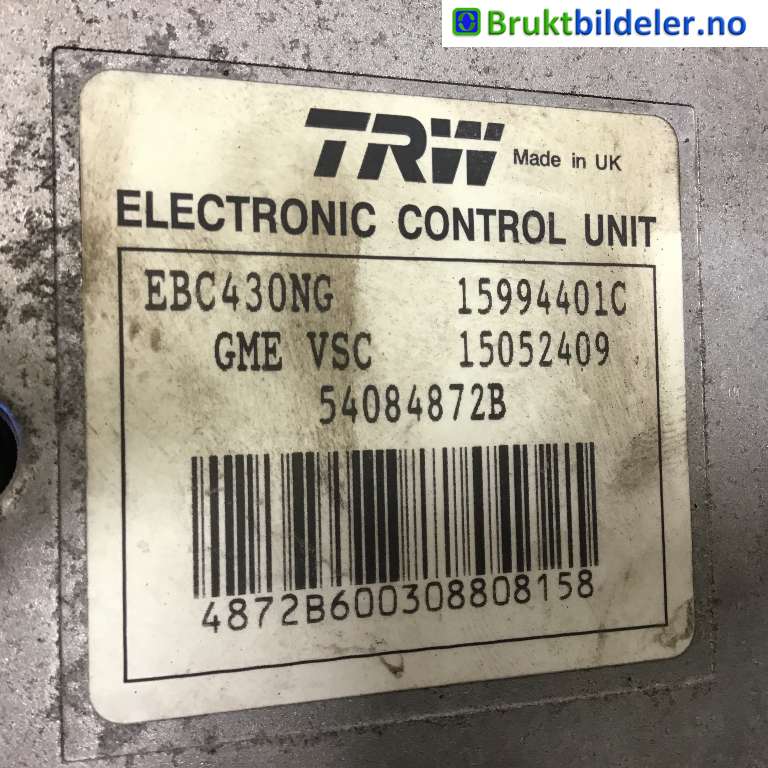 ABS sentral til Toyota Avensis 2003-2008 (Type II)  (TOYOTA|44050-05111|15994401C|)