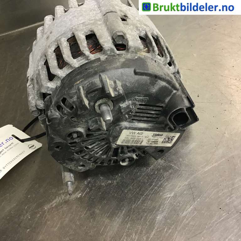 Dynamo til VW Caddy 2015-2020 (Type III, Fase 3)  (VOLKSWAGEN|03L 903 023 L|2612004F|TG14C043)